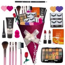 Buquê De Maquiagem Mulher Para Presente Top Completo Namorada Lindo
