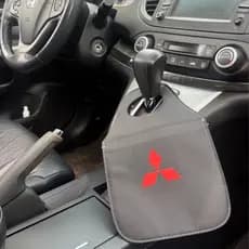 Lixeira Automotiva Porta Lixo Couro Reforçado Universal de Alta Qualidade Rustica.LANÇAMENTO