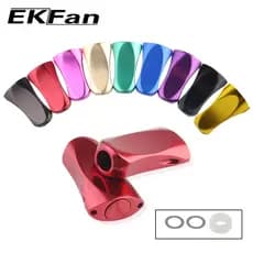 EKFan 1 par de liga de alumínio Carretel de Pesca Knobs para 7x4x2.5mm daiwa Shimano Spinning Baitcasting isca Carretel