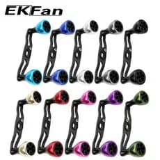 EKfan Para 8x5mm 7x4mm abu Daiwa shimano Waterdrop Carretel De Pesca De Arremesso 105mm Fibra De Carbono Isca Peças De
