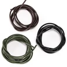 2pc/set Carp fishing Silicone rigs tube Inner diameter 1mm ID sleeve pretend fishing lines parts