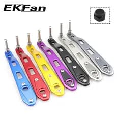 EKfan 135MM aluminium alloy Fishing Reel handle for 27mm shaft abu Daiwa Shimano Baitcasting lure reel diy parts