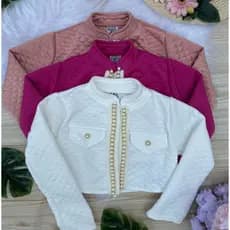 Bolero infantil meninas 02 ao 08  premium blogueirinha