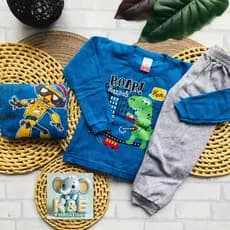 Conjunto de moletom infantil menina conjunto infantil menino quentinho blusa de frio + calça moletom