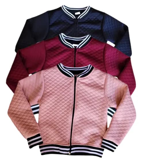 Casaco jaqueta infantil meninas bomber metalasse 02 ao 16 premium blusa de frio quentinha blogueira