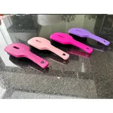 kit 4 Escovas Raquete vazada desembaraça da  brilho lindo presente ou brinde