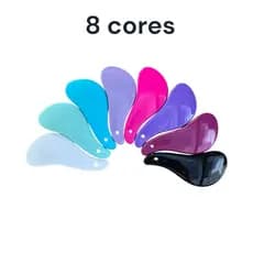 Kit com 30 Escovas Mágica desenbaraça antifrizz design moderno e anatômico brinde presente