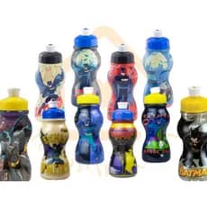 KIT 10/15/25 Garrafinhas BATMAN Homen Aranha MICKEY DINOSSAURO SAFARI 250ml Lembraça de aniversário escolar festa