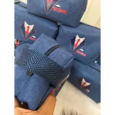 10 Necessaires Masculina Social Personalizada com nome ou logo Azul Marinho