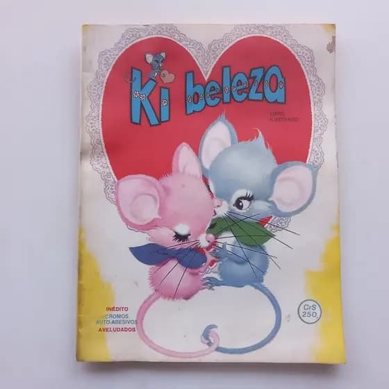 Álbum de Figurinhas - Ki Beleza - Ed. Saravan - 1984 - Vazio