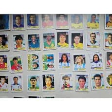 Lote de 10 Figurinhas do Álbum Copa do Mundo de 1994 - Ed. Abril