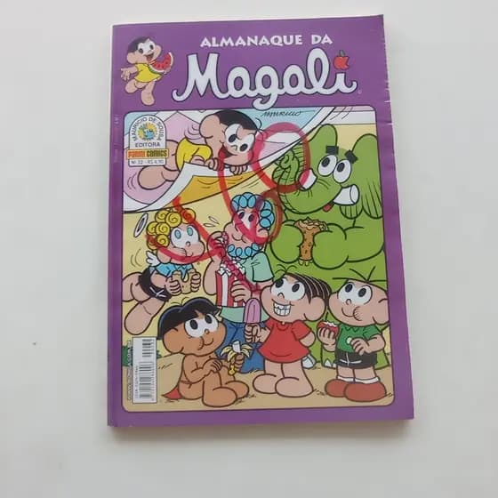Almanaque da Magali nº 32 - Turma da Mônica - Ed. Panini - 2012 #1