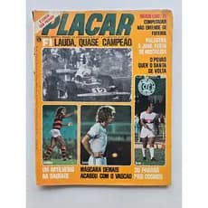 Revista Placar Nº 276 - Jul/1975 - Tabela Carioca / Pôster / Fórmula 1