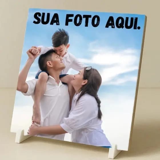 Porcelanato Personalizados Com Foto Piso Cerâmica Porcelana Com Suporte Presente