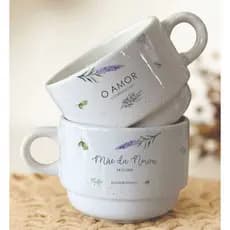 Xícara Personalizada Presente Casamento Pais Dos Noivos, Madrinha e Padrinho Porcelana 180ml