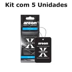 Aromatizante Automotivo Areon NEW CAR X Version PREMIUM Cheirinho Para Carro/Veículo Cheiro Folha