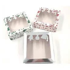 15 Caixas multiuso (9doces) 12x12x4cm - Especial de Natal.