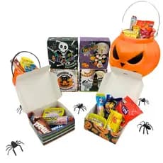 12 Caixas para 4 doces e guloseimas Especial do HALLOWEEN e DIA DAS BRUXAS