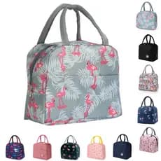 Bolsa Térmica Portátil Feminina Masculina Porta Marmita Viagem Lanche Bebida Piquenique