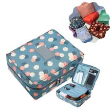 Bolsa Necessaire Feminina Com Alça Para Maquiagem Cosmético Viagem
