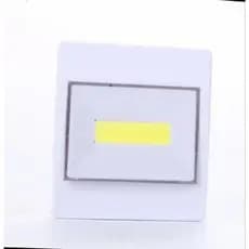 HYQ0015 Luminária De Led Quadrada Emergencia Sem Fio Imã Pilha Parede Sobrep