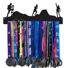 porta medalhas CORRIDA DE Montanha Escalada corrida trilha QUADRO DECORATIVO