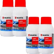 Kit 04un - Limpa Para Brisa 100ml - Wurth - Detergente Para-brisa