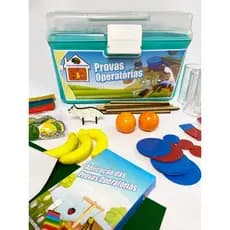 Kit De Provas Piagetianas (14 Provas Operatórias Caixa Plastica) S/cubo