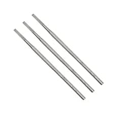 3 Instrumento Podologia Cinzel Formão Reto Slim nº 254 Inox