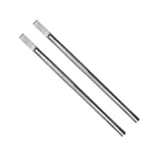 kit 2 Preparador empurrador cutícula ponta reta 40 mm Slim