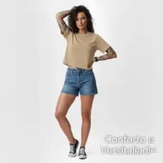 Blusa T Shirt Feminina Básica Lisa Casual Confortável | Camiseta Feminina Vinho Bege Preto P M G GG