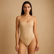 Body Feminino Alcinha com Forro de Algodão Alça Fina Bory Atoalhado borys