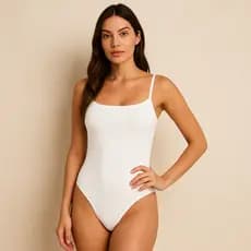 BODY Alcinha Com Forro Feminino Atoalhado Alça Fina Bory Algodão borys