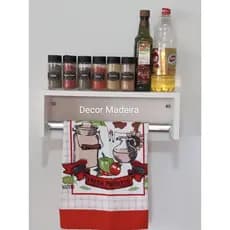 Nicho porta tempero 100% mdf