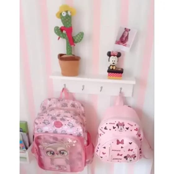 suporte para mochila quarto infantil em MDF