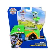 Patrulha Canina Boneco Brinquedo Veiculo Solido Rocky