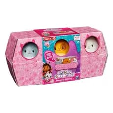 Pelúcia Infantil Gabby's Dollhouse 3 Hamsters Sunny