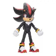Boneco Articulado Sonic Shadow 12cm Sonic 3: O Filme - ORIGINAL