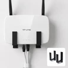 Suporte Roteador Parede Sem Furo Fita 3M Organizador WiFi Universal