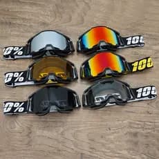 100 % Armega MTB MX Óculos De Motocross Motocicleta Dirt Bike Off Road Capacete Enduro ATV Silicone Antiderrapante Sol À