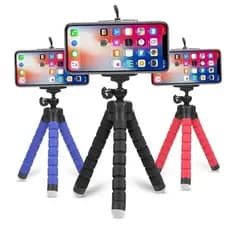 Tripé Suporte Articulado Para Celular e Câmera