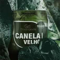 Pomada Canela de Velho P/ Dores Musculares no Corpo, Gel Massageador Quente e Frio 200g Rhenuks