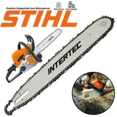Sabre 16 Polegadas + Corrente 30 Dentes Para Stihl MS038 381 382 660