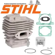 Kit Cilindro Completo Com Jogo de Juntas Roçadeira Para Stihl FS160 FS220