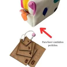Ferramenta de Artesanato Caixinha de Leite Para Bolsas e Necessaires