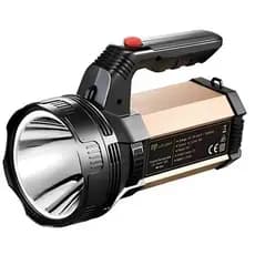 Lanterna Tática Holofote De Mão Dp-7313 14 Horas 3 Funções Com Super Led Potente Bateria 6000Mah