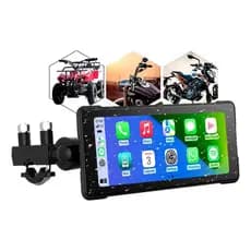 Multimídia Knup KP-RA933 para Moto: 7" CarPlay/Android Auto