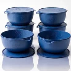 KIT POTE EXTRA GRANDE 2/4/6 5,800L Vasilhas Livre BPA Hermético Para Organizar sua Cozinha