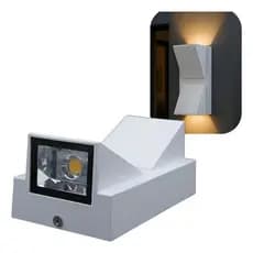 Arandela Externa Branca 6w Branco Quente 3000k Formato K