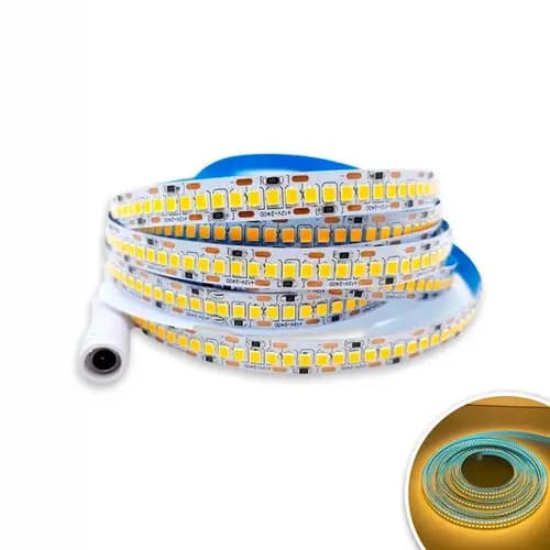 Fita Led 3000k 10 Wts/mt 120leds Rolo 5 Metros Tensão De Operação Nobre Luz